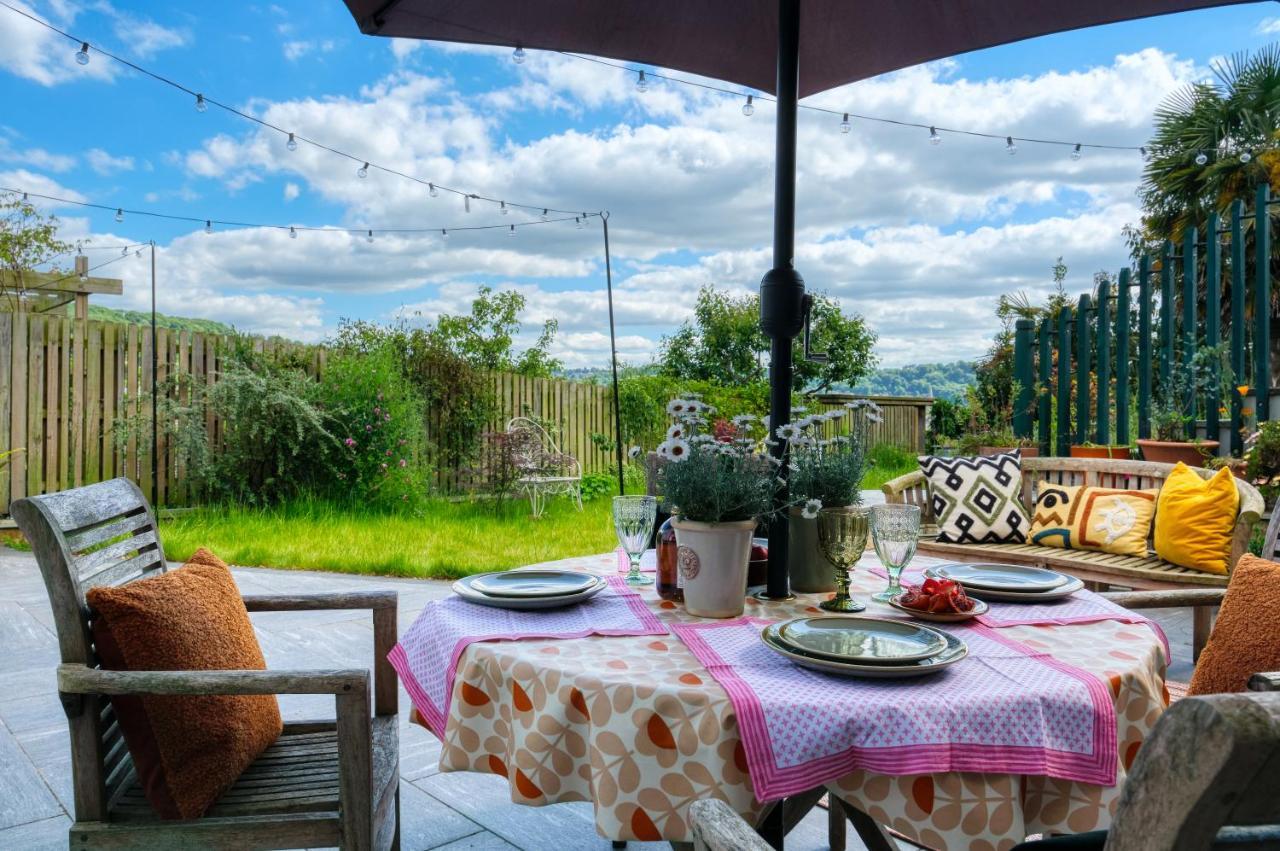 Acer House Stylish Garden Flat Lovely Valley View Dog Friendly Central Bath Kültér fotó